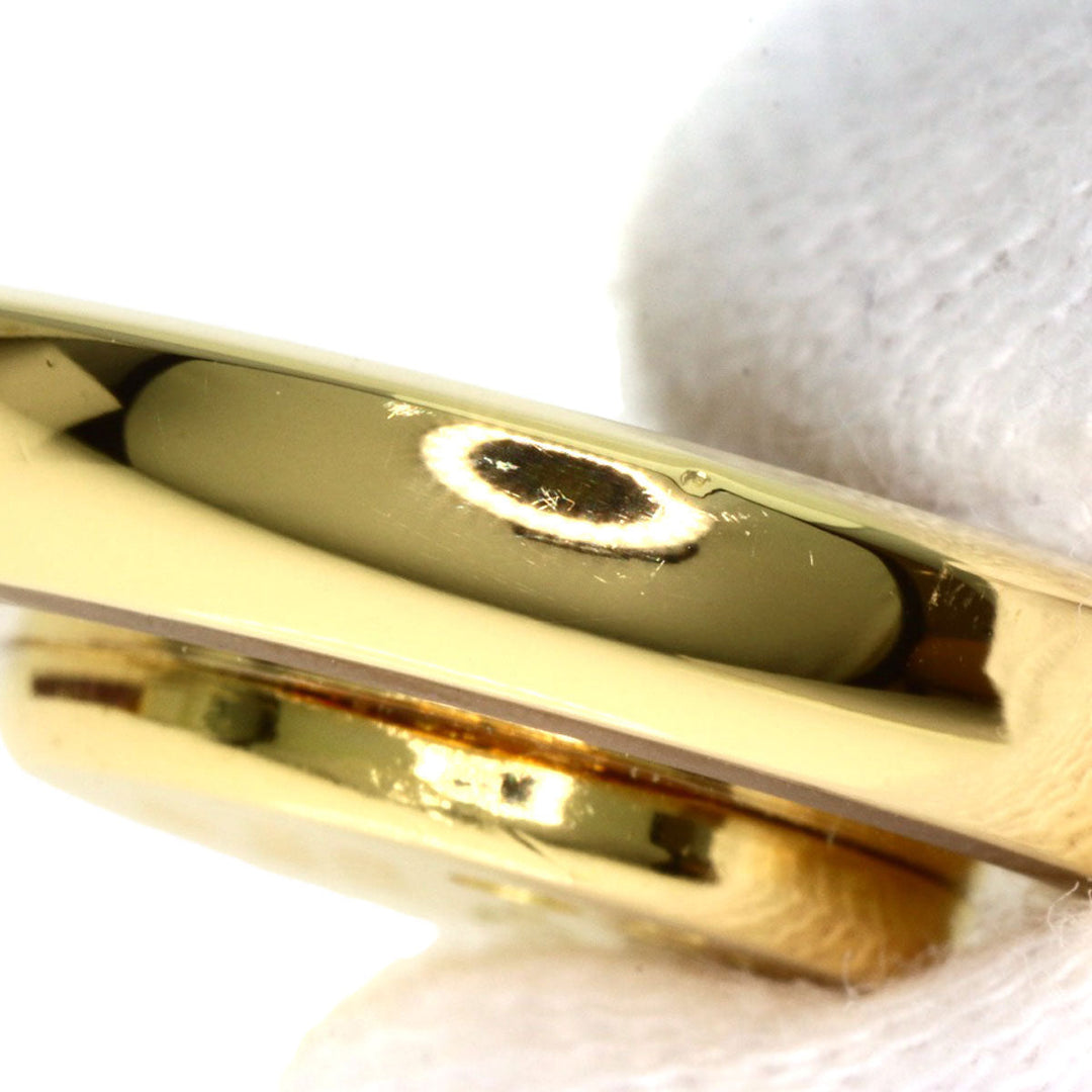 Chopard Watches Quartz 20/5334 K18YG, leather gold Happy Diamond Ribbon Manufacturer Complete gold dial Women Used Authentic