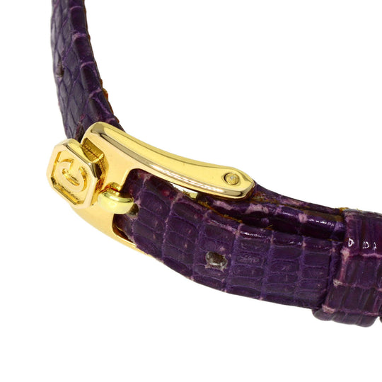 Chopard Watches Quartz 20/5334 K18YG, leather gold Happy Diamond Ribbon Manufacturer Complete gold dial Women Used Authentic