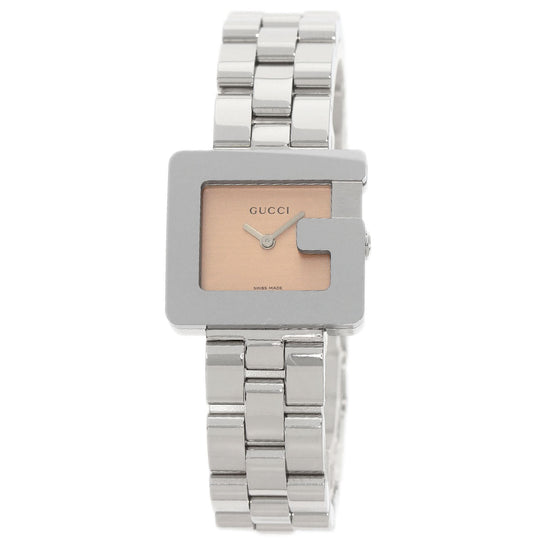 GUCCI Watches Quartz Stainless Steel , Stainless Steel Silver 3600L Orange dial Women Used Authentic