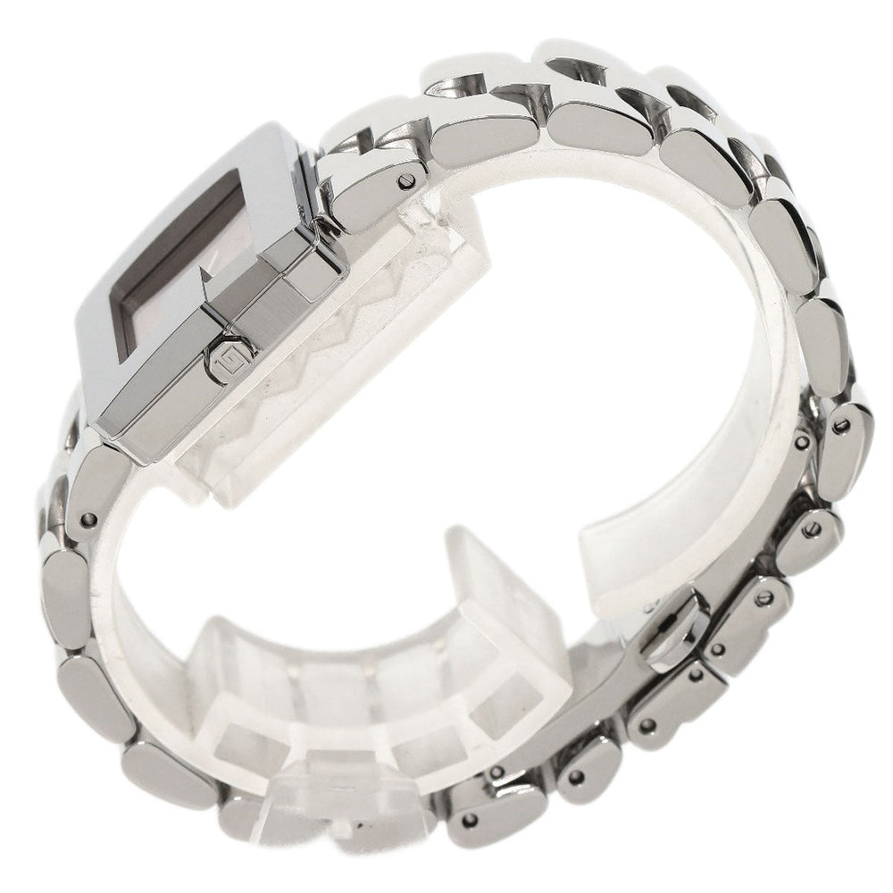 GUCCI Watches Quartz Stainless Steel , Stainless Steel Silver 3600L Orange dial Women Used Authentic