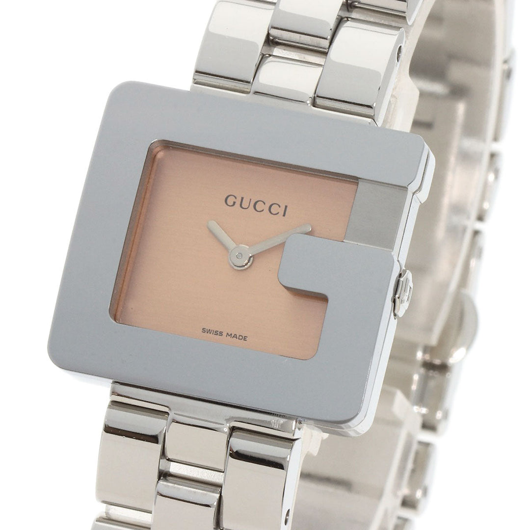GUCCI Watches Quartz Stainless Steel , Stainless Steel Silver 3600L Orange dial Women Used Authentic