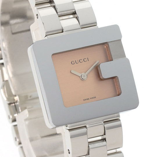 GUCCI Watches Quartz Stainless Steel , Stainless Steel Silver 3600L Orange dial Women Used Authentic