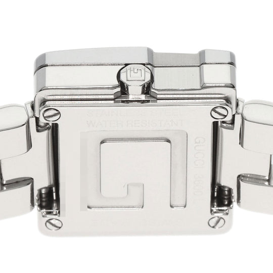 GUCCI Watches Quartz Stainless Steel , Stainless Steel Silver 3600L Orange dial Women Used Authentic
