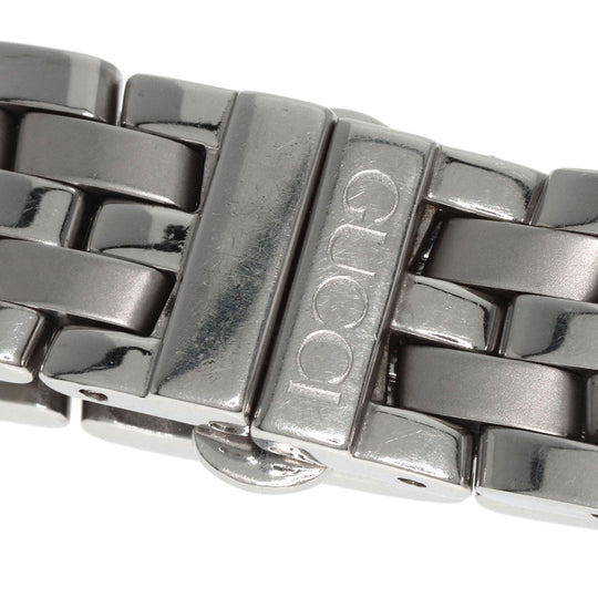 GUCCI Watches Quartz 5500L Stainless Steel Silver Round face Silver dial