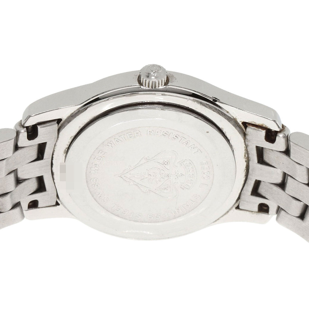 GUCCI Watches Quartz 5500L Stainless Steel Silver Round face Silver dial