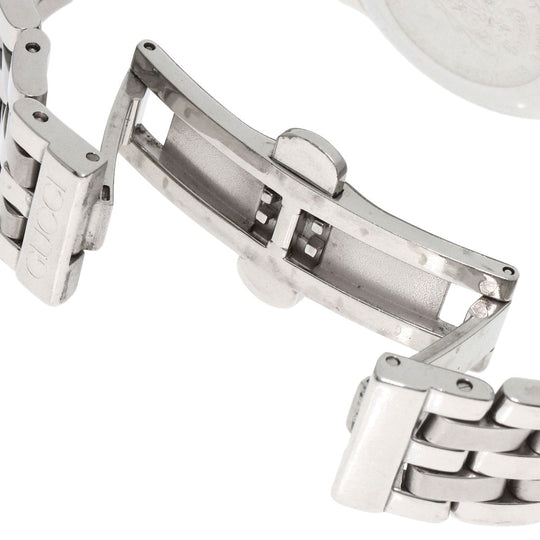 GUCCI Watches Quartz 5500L Stainless Steel Silver Round face Silver dial