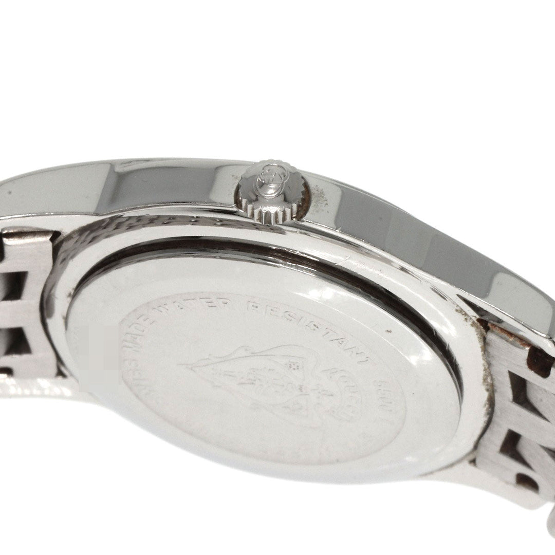 GUCCI Watches Quartz 5500L Stainless Steel Silver Round face Silver dial