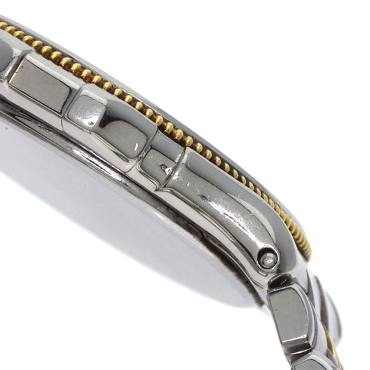 SEIKO Watches Quartz 9581-6040 Stainless Steel , SSxK18YG Silver CREDOR Pacificique Silver dial mens Used Authentic