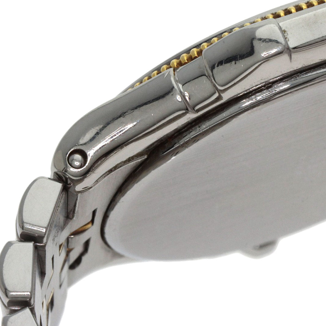 SEIKO Watches Quartz 9581-6040 Stainless Steel , SSxK18YG Silver CREDOR Pacificique Silver dial mens Used Authentic