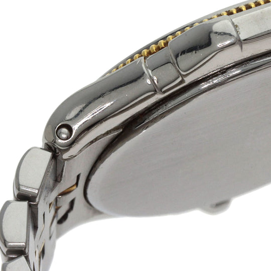 SEIKO Watches Quartz 9581-6040 Stainless Steel , SSxK18YG Silver CREDOR Pacificique Silver dial mens Used Authentic