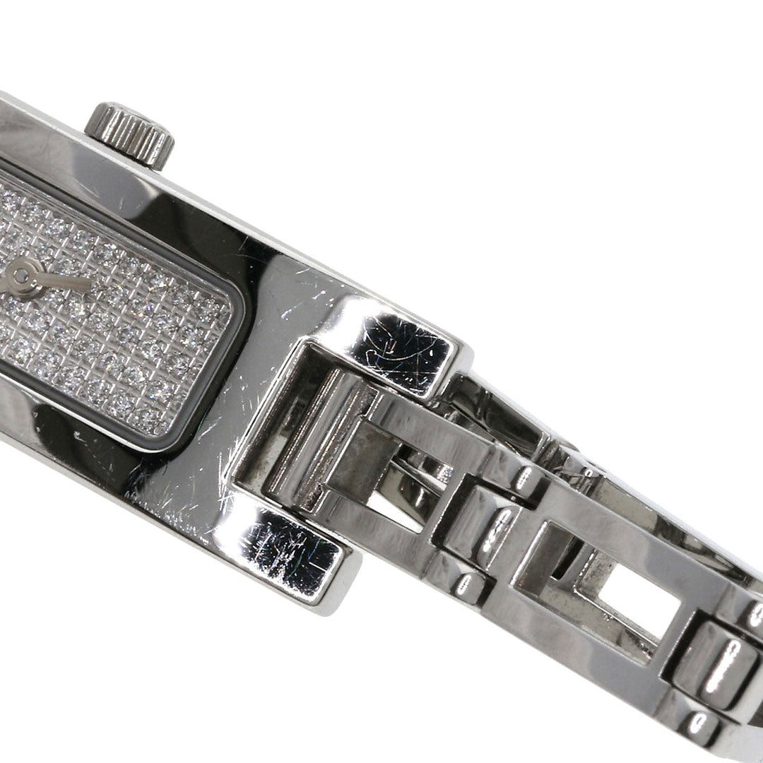 GUCCI Watches Quartz Stainless Steel Silver 3900L diamond dial