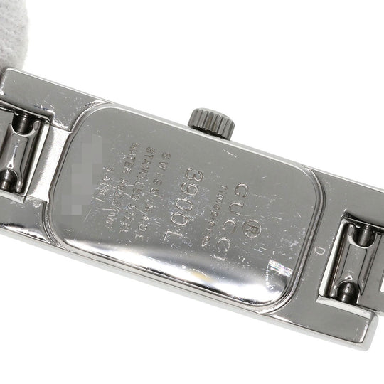 GUCCI Watches Quartz Stainless Steel Silver 3900L diamond dial