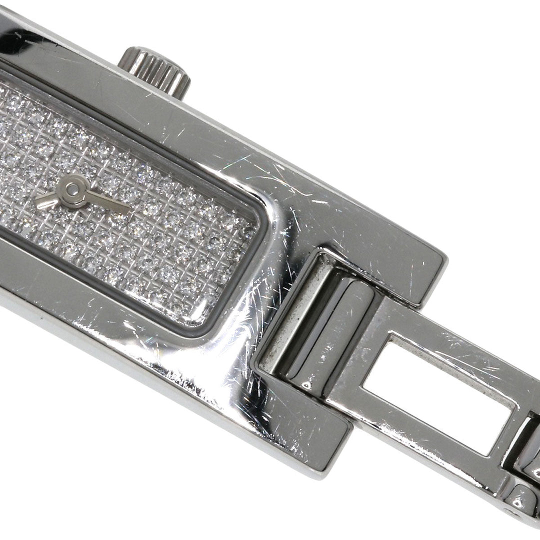 GUCCI Watches Quartz Stainless Steel Silver 3900L diamond dial