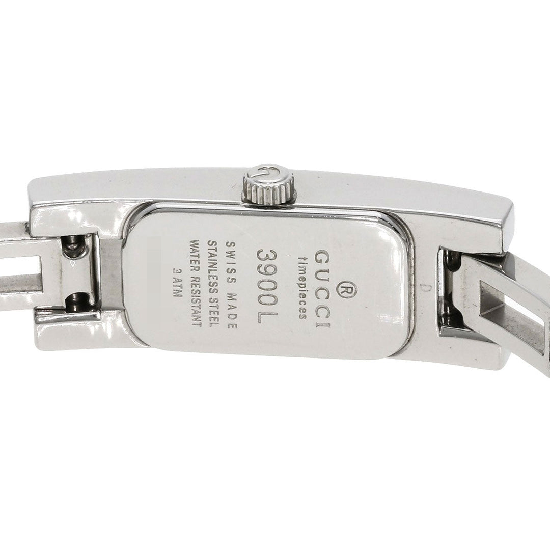 GUCCI Watches Quartz Stainless Steel Silver 3900L diamond dial