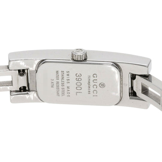 GUCCI Watches Quartz Stainless Steel Silver 3900L diamond dial