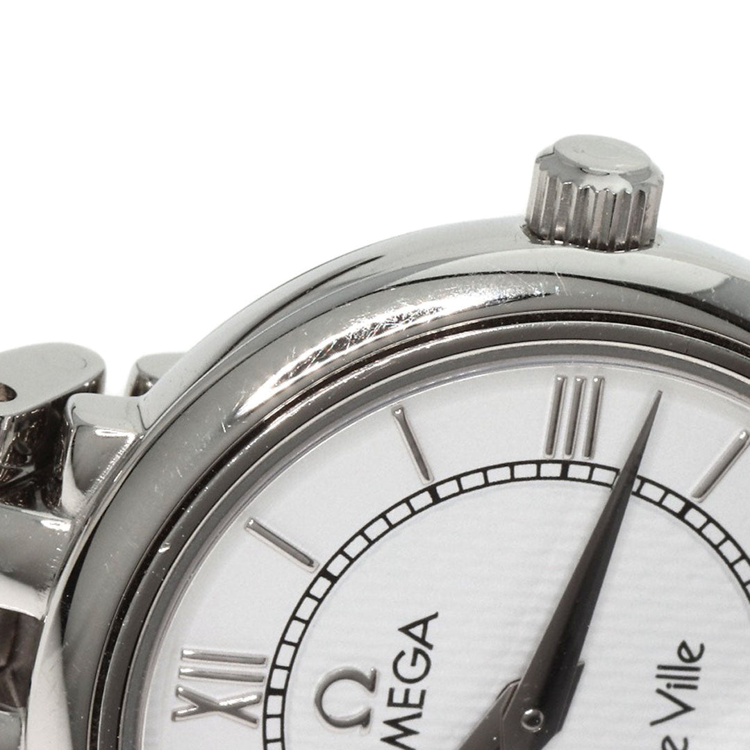 OMEGA Watches Quartz Stainless Steel Silver De Ville Prestige white dial