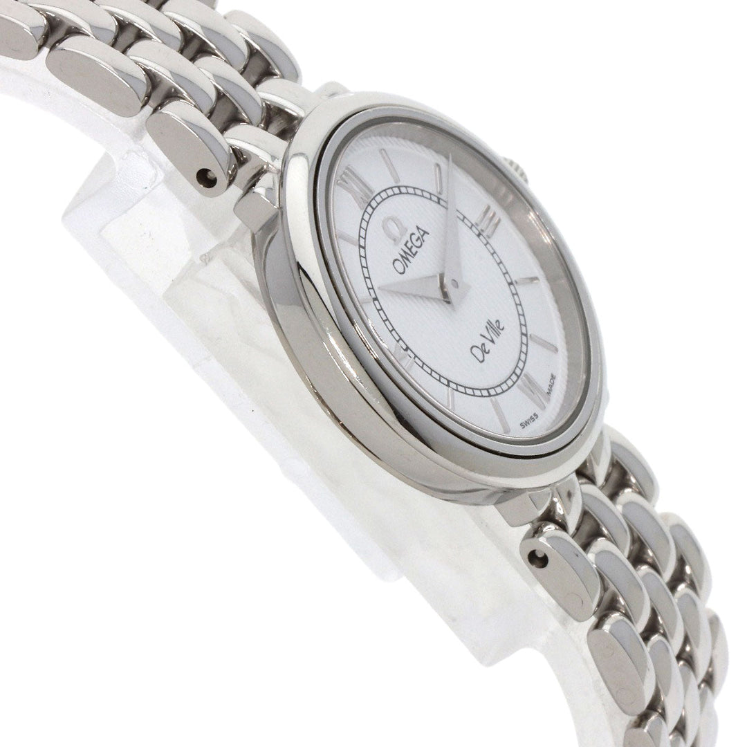 OMEGA Watches Quartz Stainless Steel Silver De Ville Prestige white dial