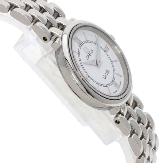 OMEGA Watches Quartz Stainless Steel Silver De Ville Prestige white dial