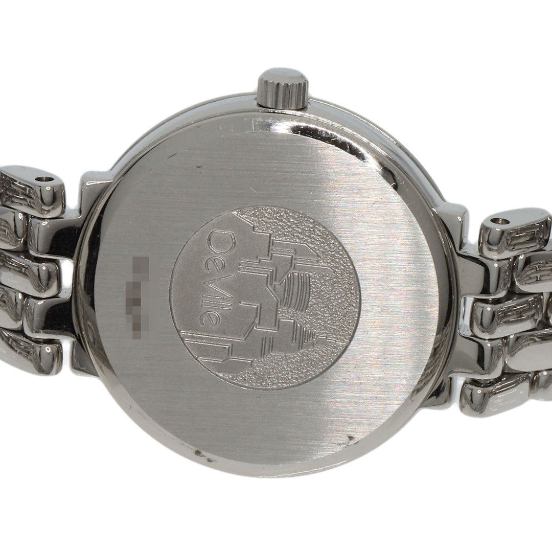 OMEGA Watches Quartz Stainless Steel Silver De Ville Prestige white dial