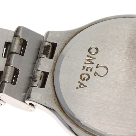 OMEGA Watches Quartz 196.0316 Stainless Steel , Stainless Steel , K18YG gold De Ville Symbol Date white dial mens Used Authentic