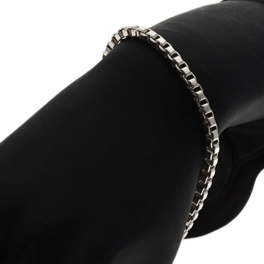TIFFANY&Co. bracelet SV Silver Venetian Women Used Authentic
