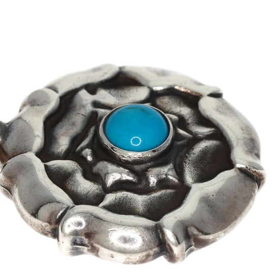 Georg Jensen Pendant top SV Silver Luco stone turquoise Women Used Authentic