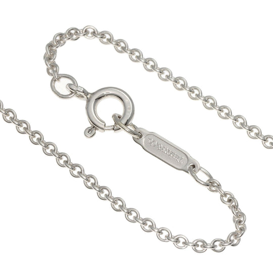 TIFFANY&Co. Necklace SV Silver Twist heart Women Used Authentic