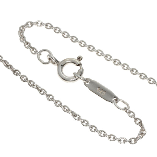 TIFFANY&Co. Necklace SV Silver Heart motif Women Used Authentic