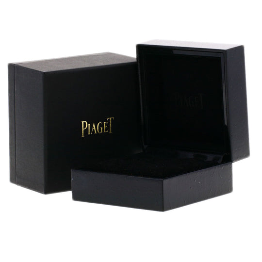 PIAGET Necklace 18K Pink Gold Silver Rose diamond Women Used Authentic