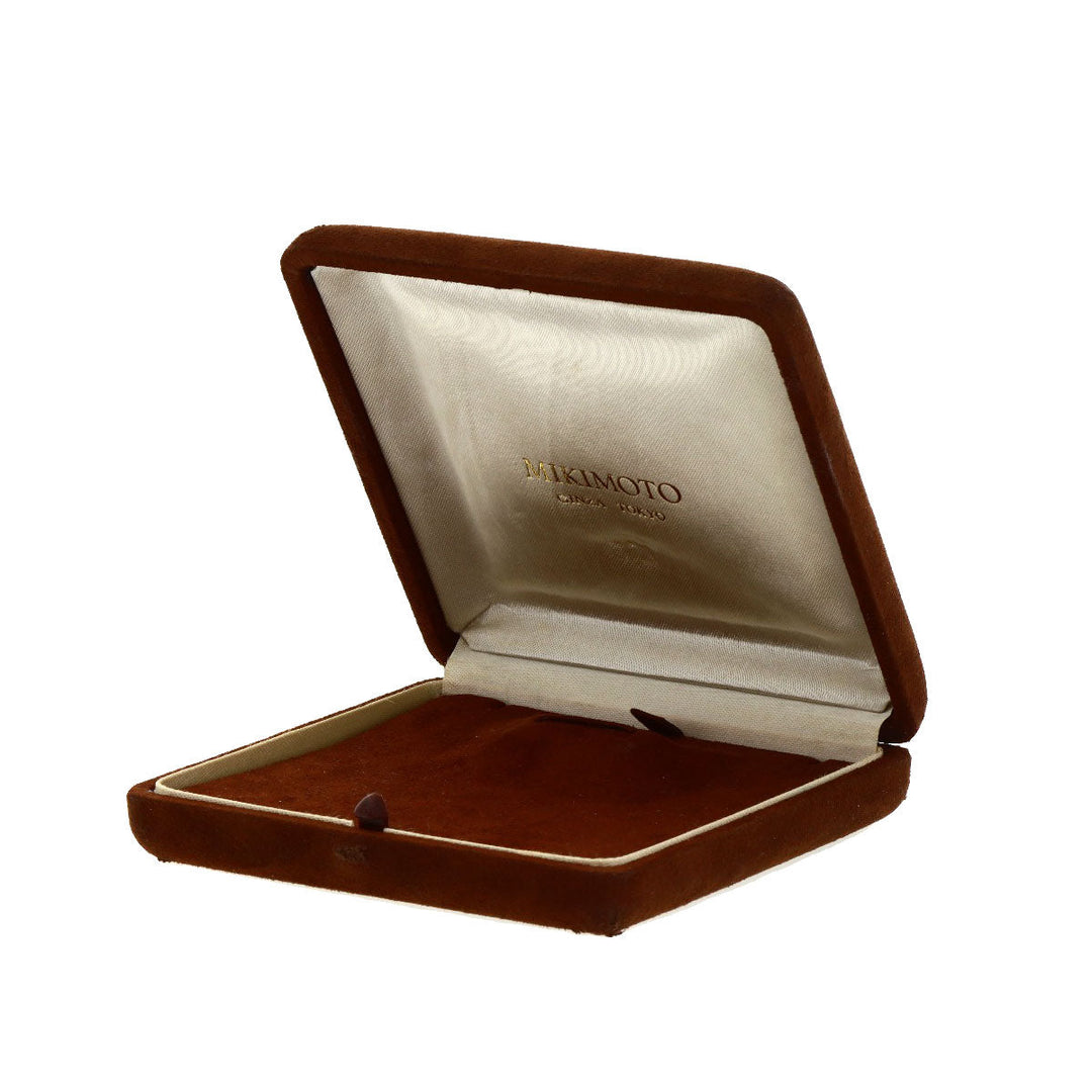 MIKIMOTO Necklace 18K Yellow Gold gold Leaf motif baby pearl Pearl Women Used Authentic