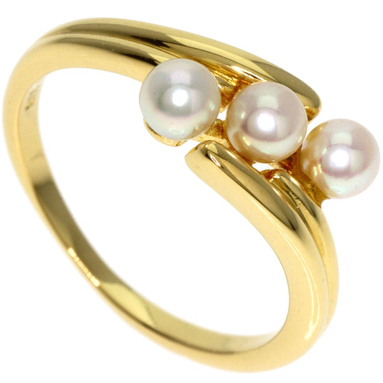 MIKIMOTO Ring 18K Yellow Gold gold Baby pearl Women Used Authentic