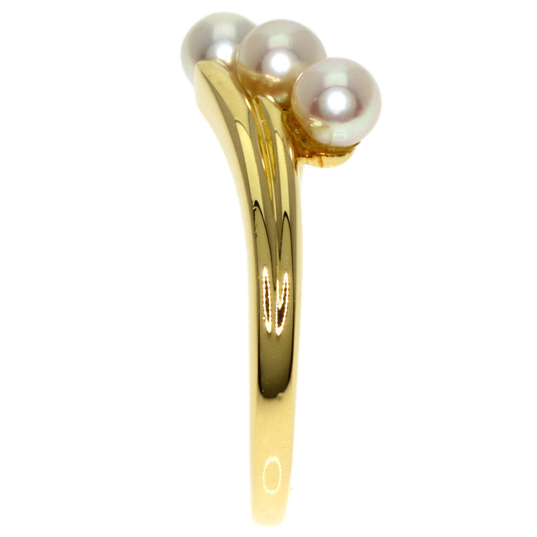 MIKIMOTO Ring 18K Yellow Gold gold Baby pearl Women Used Authentic