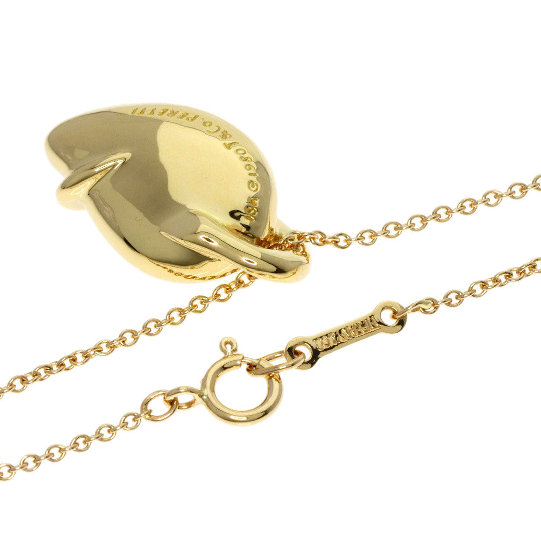 TIFFANY&Co. Necklace 18K Yellow Gold gold elsa peretti leaf