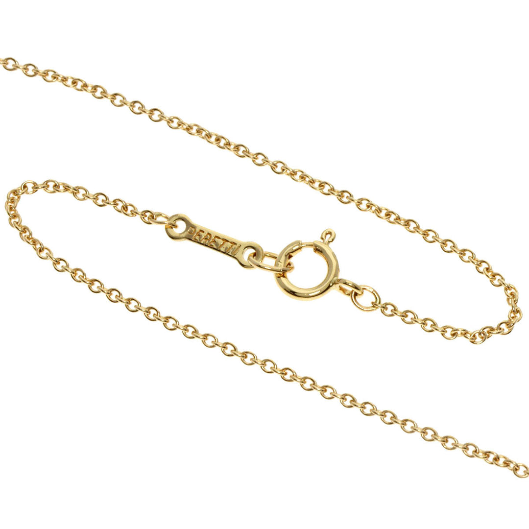 TIFFANY&Co. Necklace 18K Yellow Gold gold elsa peretti leaf