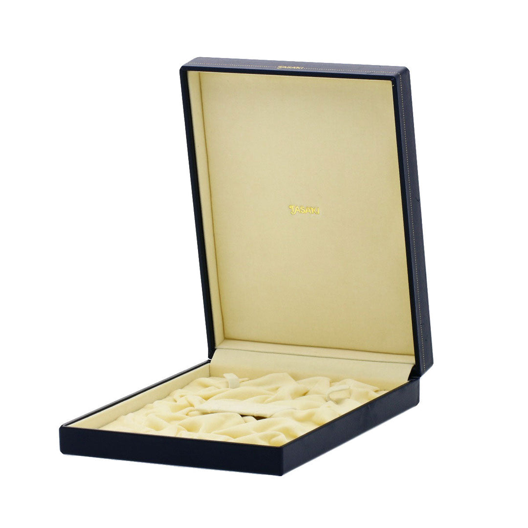 TASAKI Necklace SV Silver Akoya Pearl Pearl Earring Set Women Used Authentic