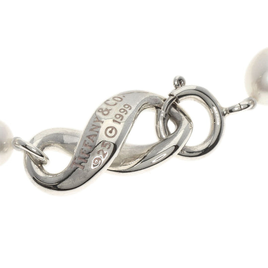 TIFFANY&Co. bracelet SV Silver Freshwater Pearl Infinity Pearl Women Used Authentic