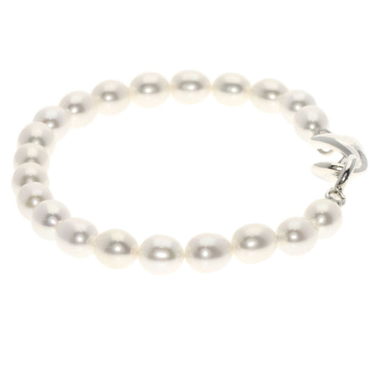 TIFFANY&Co. bracelet SV Silver Freshwater Pearl Infinity Pearl Women Used Authentic