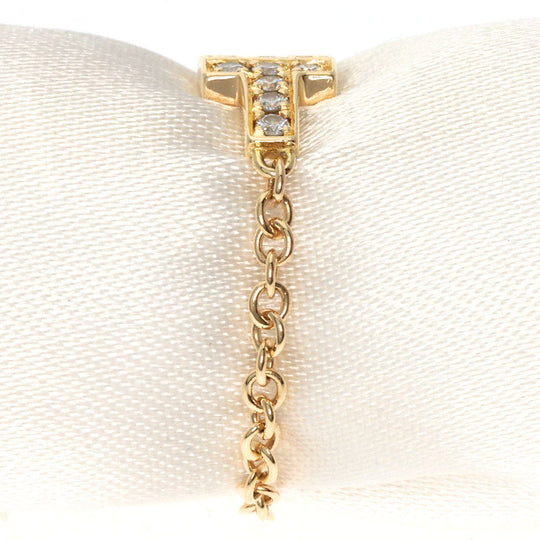 TIFFANY&Co. Ring 18K Yellow Gold gold TChain Diamond
