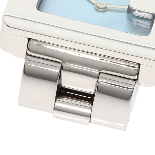 GUCCI Watches Quartz 3600J Stainless Steel Silver Blue shell Blue shell dial