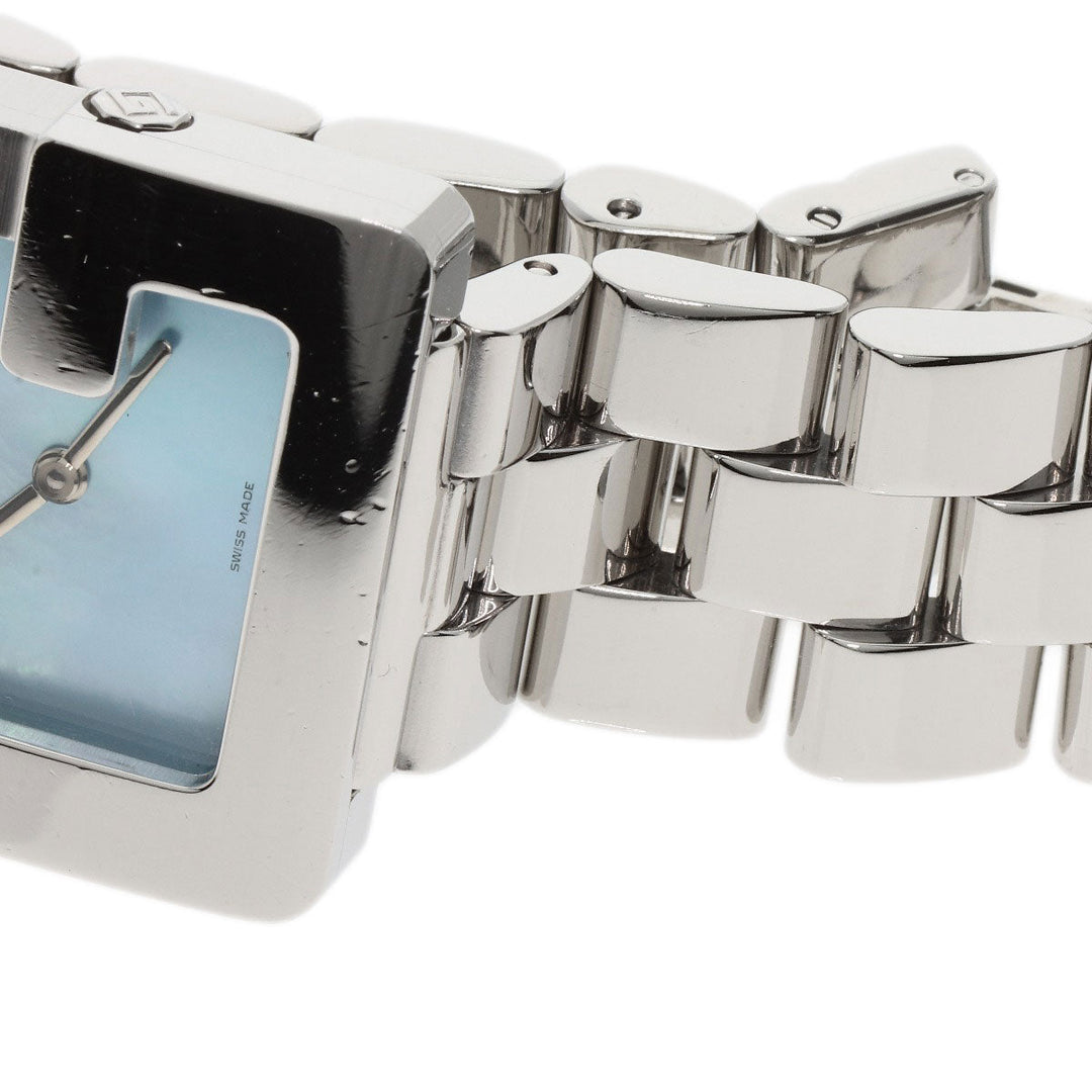 GUCCI Watches Quartz 3600J Stainless Steel Silver Blue shell Blue shell dial