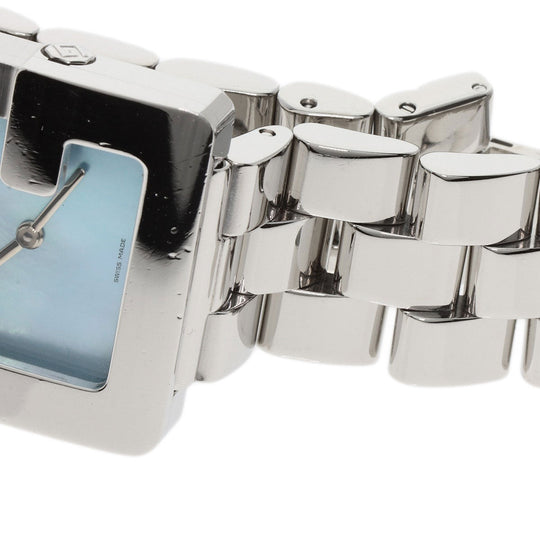 GUCCI Watches Quartz 3600J Stainless Steel Silver Blue shell Blue shell dial
