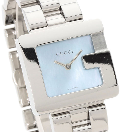GUCCI Watches Quartz 3600J Stainless Steel Silver Blue shell Blue shell dial