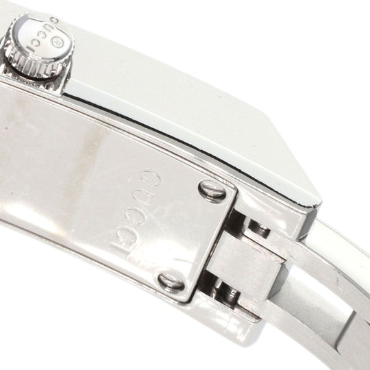 GUCCI Watches Quartz YA110 Stainless Steel , Stainless Steel Silver GG White shell dial Women Used Authentic
