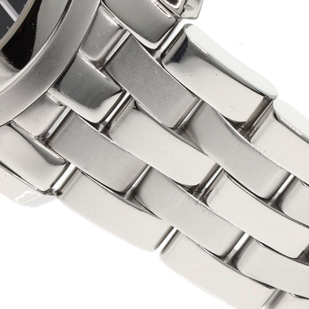 GUCCI Watches Quartz Stainless Steel , Stainless Steel Silver 5500XL black dial mens Used Authentic