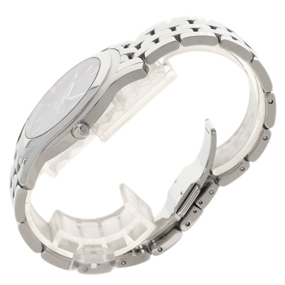 GUCCI Watches Quartz Stainless Steel , Stainless Steel Silver 5500XL black dial mens Used Authentic