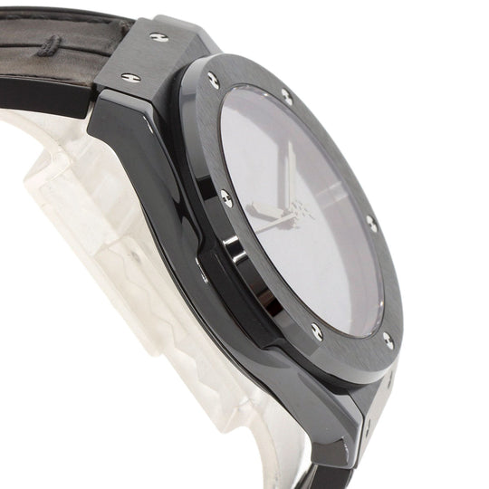 HUBLOT Watches Mechanical Automatic 511.CM.0500.VR.BER16 Titanium/ceramic, leather x rubber black Classic Fusion Berluti Limited to 500 pieces black dial mens Used Authentic