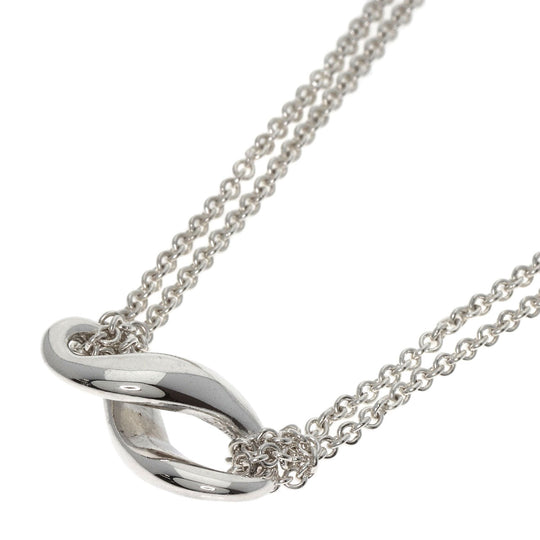 TIFFANY&Co. Necklace SV Silver Infinity Women Used Authentic