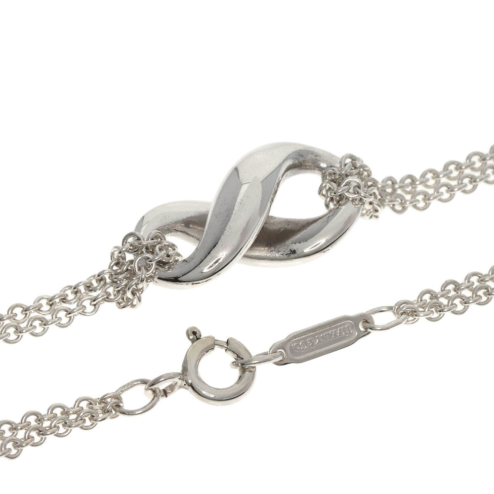 TIFFANY&Co. Necklace SV Silver Infinity Women Used Authentic