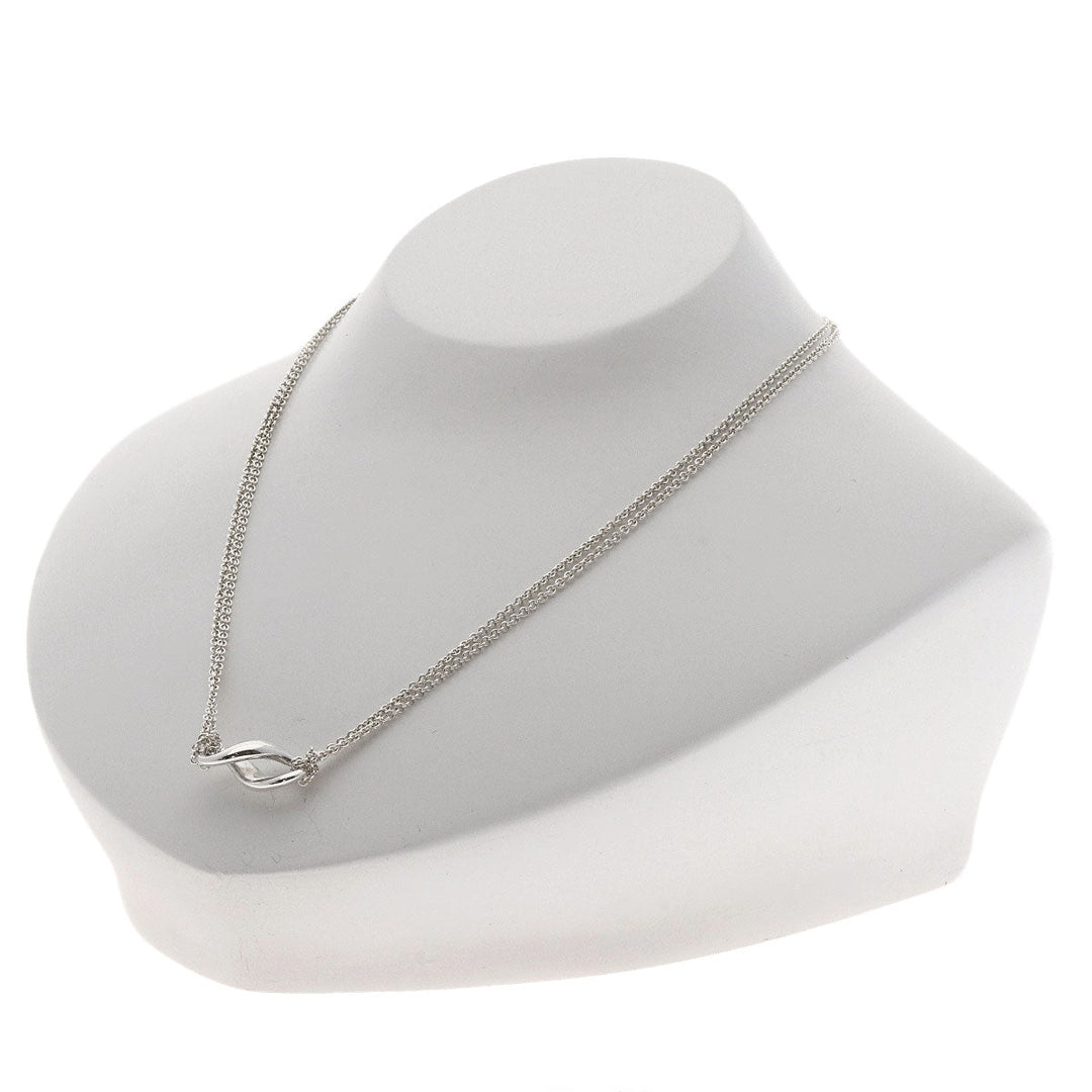 TIFFANY&Co. Necklace SV Silver Infinity Women Used Authentic