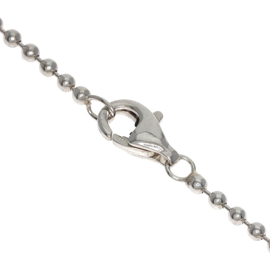 TIFFANY&Co. Necklace SV Silver Roman Cross Women Used Authentic